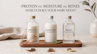 Comparing protein, moisture, and bond repair treatments for damaged hair