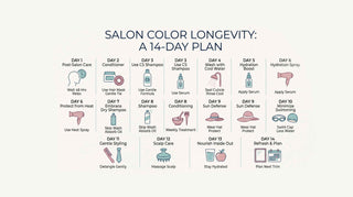 Make Salon Color Last Longer: A 14-Day Plan