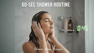 60-Second Shower Routine: Small Changes, Big Hair Gains