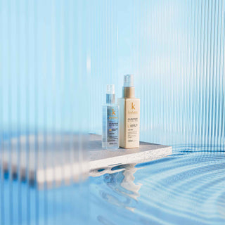 The Purifier Micellar Line from Kostume Rio de Janeiro: Anti Metals clarifying shampoo, micellar liquid hair mask and 12-in-1 leave-in spray