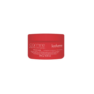 Carmine Red Apparel Rouge Mask