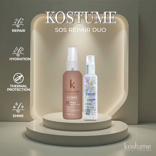 Kostume Rio de Janeiro SOS Repair Duo 2-piece repair set for damaged and frizzy hair social mediae